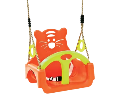 Eimerschaukel Orange & Hellgrün