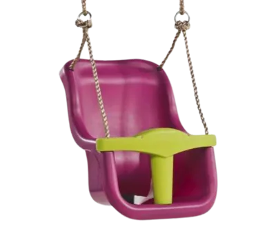 Schalensitz Violett & Hellgrün